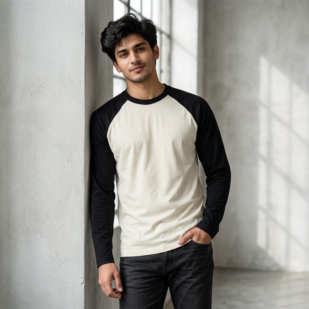 Premium Full Sleeve Raglan T-Shirt